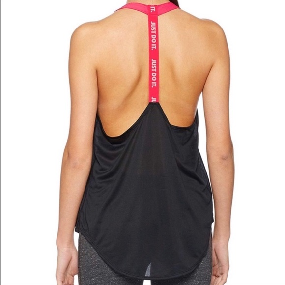 Nike Black & Red Elastika Tank Top Size XS - Picture 1 of 13